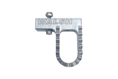 Rear brake pedal TRX450R, YFZ450R (silver)