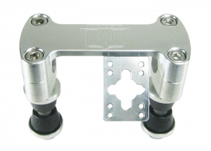 Handlebar clamp (silver)