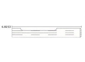 YFZ450R A-arm hiem joint spacer, large, notched for caster bracket