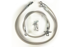 STREAMLINE Front brake lines (silver)