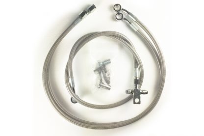 STREAMLINE Front brake lines (silver)