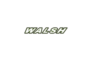 4.75" WALSH, pull rod, frame (green)