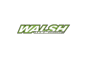 6" WALSH Race Craft, subframe, swingarm (green)