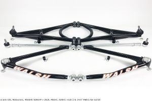 A-arm kits, Motocross, 450SXF, 505SXF +.25,0, 450XC, 525XC +2,0 () & 14.5 Metric tie rod kit