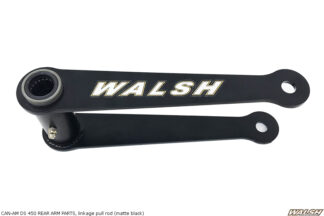 CAN-AM DS 450 REAR ARM PARTS, linkage pull rod (matte black)