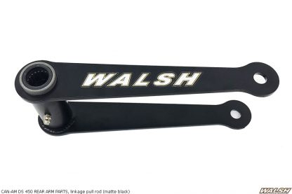 CAN-AM DS 450 REAR ARM PARTS, linkage pull rod (matte black)