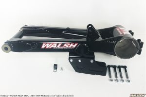 HONDA TRX250R REAR ARM, 1988-1989 Motocross 18 (gloss black-red)