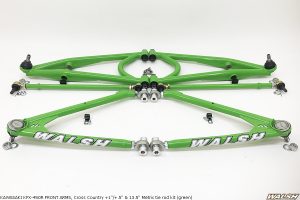 KAWASAKI KFX-450R FRONT ARMS, Cross Country (green)