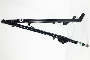 KFX-450R Subframe, lowering kit (gloss black)