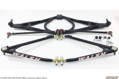 POLARIS MXR 450 FRONT ARMS, motocross (gloss black)