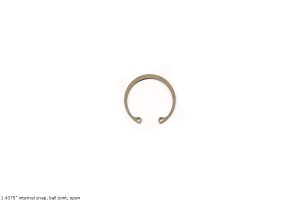 Retaining rings, 1.4375” internal snap, ball joint, open