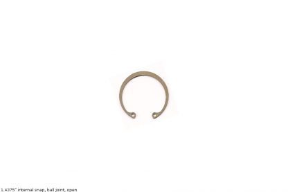 Retaining rings, 1.4375” internal snap, ball joint, open