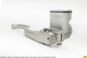 STEERING CONTROLS, BERINGER Master cylinder with built-in reservoir and #5 lever (silver)