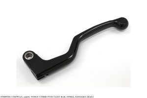 STEERING CONTROLS, upper, WORKS CONNECTION Clutch lever, HONDA, KAWASAKI (black)