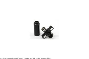STEERING CONTROLS, upper, WORKS CONNECTION Thumbwheel assembly (black)