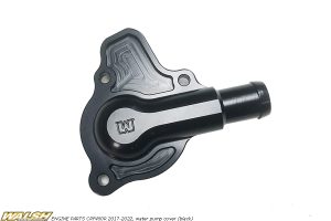 WALSH ENGINE PARTS CRF450R 2017-2022, water pump cover (black)