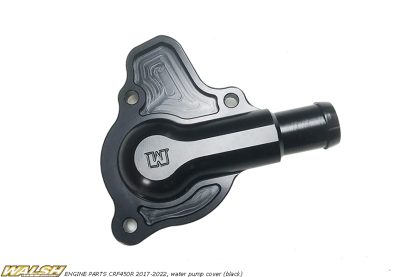 WALSH ENGINE PARTS CRF450R 2017-2022, water pump cover (black)