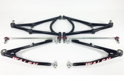HONDA TRX450R FRONT ARMS, for 2004-2005 spindles, motocross (gloss black)