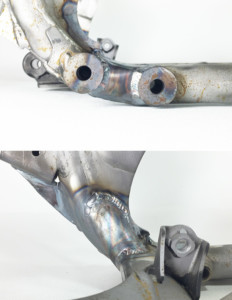 WALSH TRX450R Gusset kit (installed) (4)