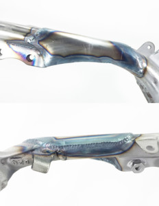 WALSH TRX450R Gusset kit (installed) (6)