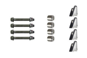 YAMAHA YFZ450 FRAME PARTS, 4 mount kit