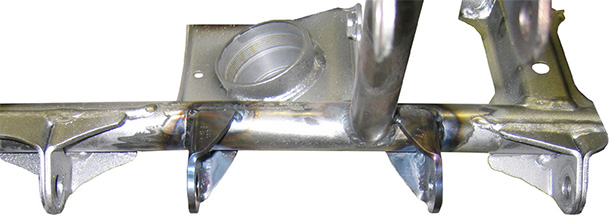 WALSH YFZ450 4 Mount kit (installed)
