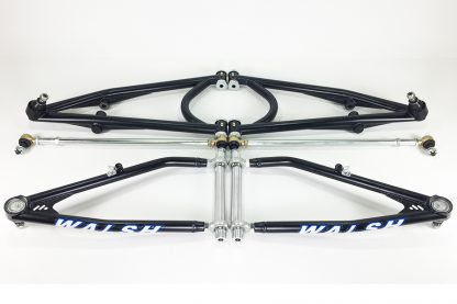 YAMAHA YFZ450, YFM700R RAPTOR FRONT ARMS, motocross (gloss black)