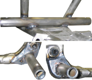 WALSH YFZ450 Pro peg kit (installed)