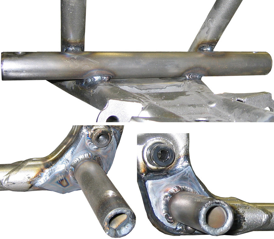 WALSH YFZ450 Pro peg kit (installed)
