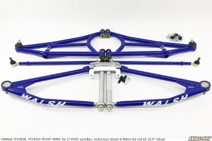 YAMAHA YFZ450R, YFZ450X FRONT ARMS, for LT-R450 spindles, motocross (blue)