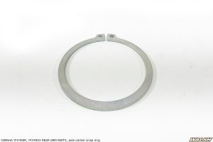 YAMAHA YFZ450R, YFZ450X REAR ARM PARTS, axle carrier snap ring