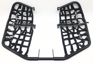 YFZ450R YFZ450X FRAME & GUARDS, guard, nerf bars & heel (gls blk)
