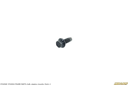 YFZ450R YFZ450X FRAME PARTS, bolt, engine, mounts, front, 2