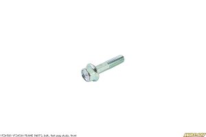 YFZ450R YFZ450X FRAME PARTS, bolt, foot peg studs, front