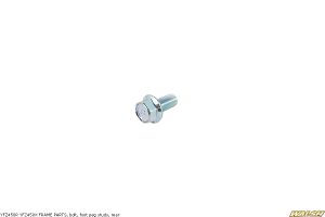YFZ450R YFZ450X FRAME PARTS, bolt, foot peg studs, rear