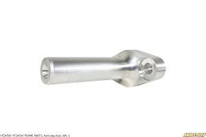 YFZ450R YFZ450X FRAME PARTS, foot peg stud, left, 1