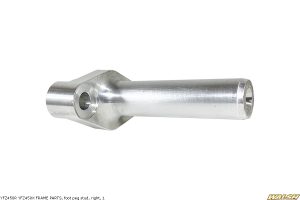 YFZ450R YFZ450X FRAME PARTS, foot peg stud, right, 1