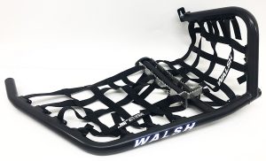 YAMAHA YFZ450R YFZ450X FRAME, guard, nerf bars & heels (mat blk)